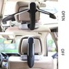 MOVKZACV Car Hanger, Car Back Seat Headrest Hanger for Coat,