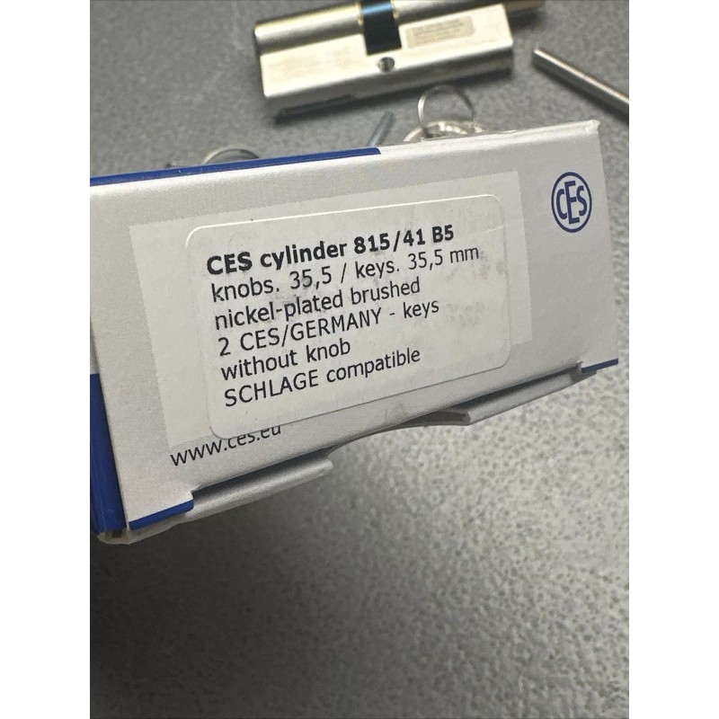 CES cylinder KNOBS PROFILZYLINDER 815/41 B5