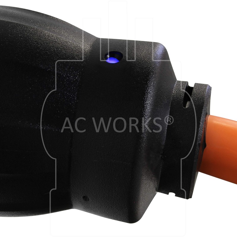 AC WORKS Generator to Transfer Switch 50Amp Inlet Box Adapter