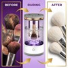 Electric Makeup Brush Cleaner, Automatic Spinner Laundry Washing Machine (Matte