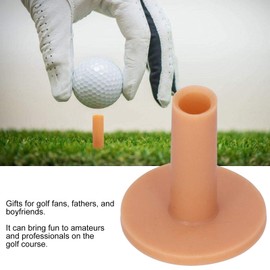 Mokernali Golf Tees, Golf Tees, 8 Pieces Durable Rubber Golf Tees, Golf Trainer and Tee Holder, for Golf Course Training