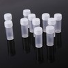 100Pcs 5ML Small Pill Plastic Containers Empty Pill Bottles Sample