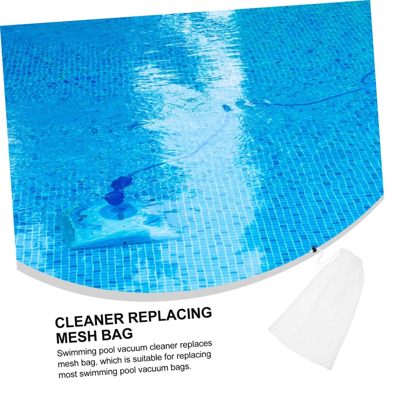 Outanaya 2pcs Pool Vacuum Replacement Mesh Bags Skimmer Socks for