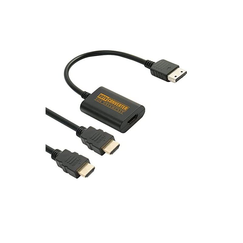 GrinGrin Dreamcast HDTV Adapter Dreamcast to HDMI Converter with HDMI