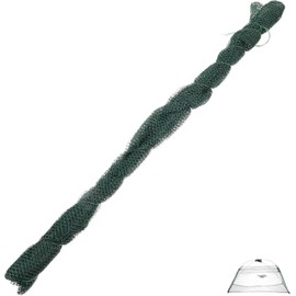 Red de Pesca Plegable Healeved de Nailon Verde para Peces y Cangrejos