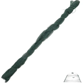 Red de Pesca Plegable Healeved de Nailon Verde para Peces y Cangrejos