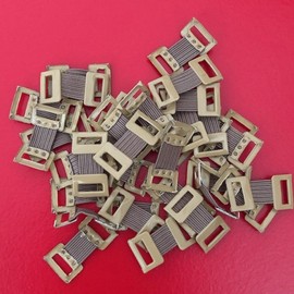 Bandage fixing clip 3p clip fixing elastic fixing metal clip fixed white band 10ea