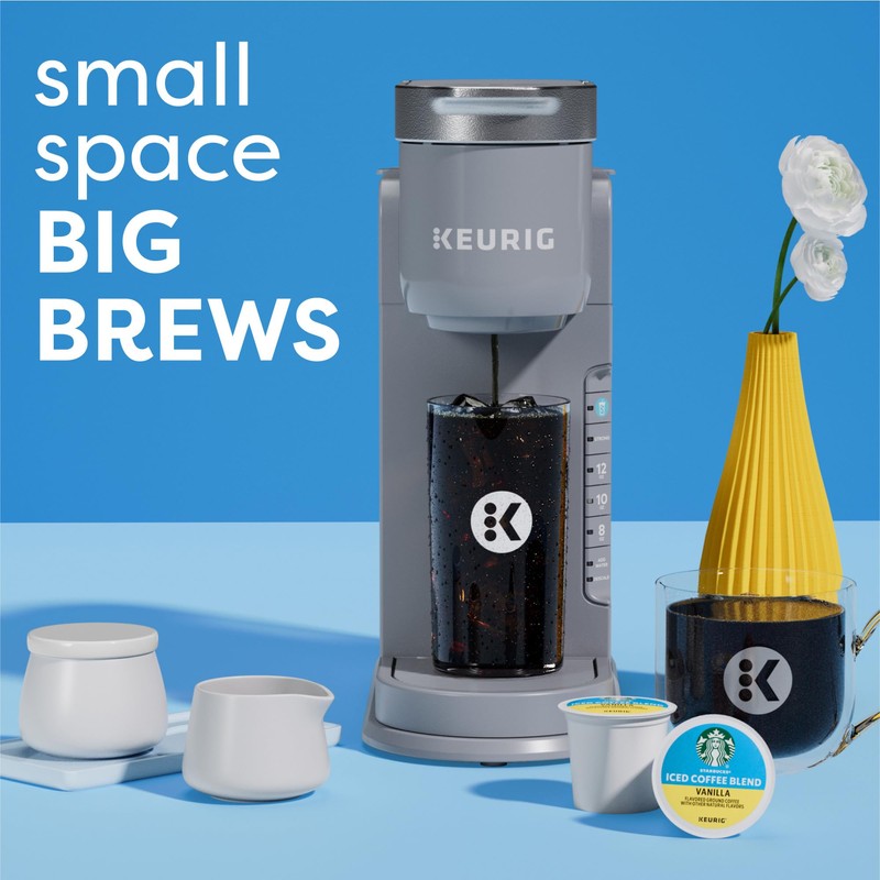 Keurig K-Iced Coffee Maker, Single Serve K-Cup Pod Iced Coffee