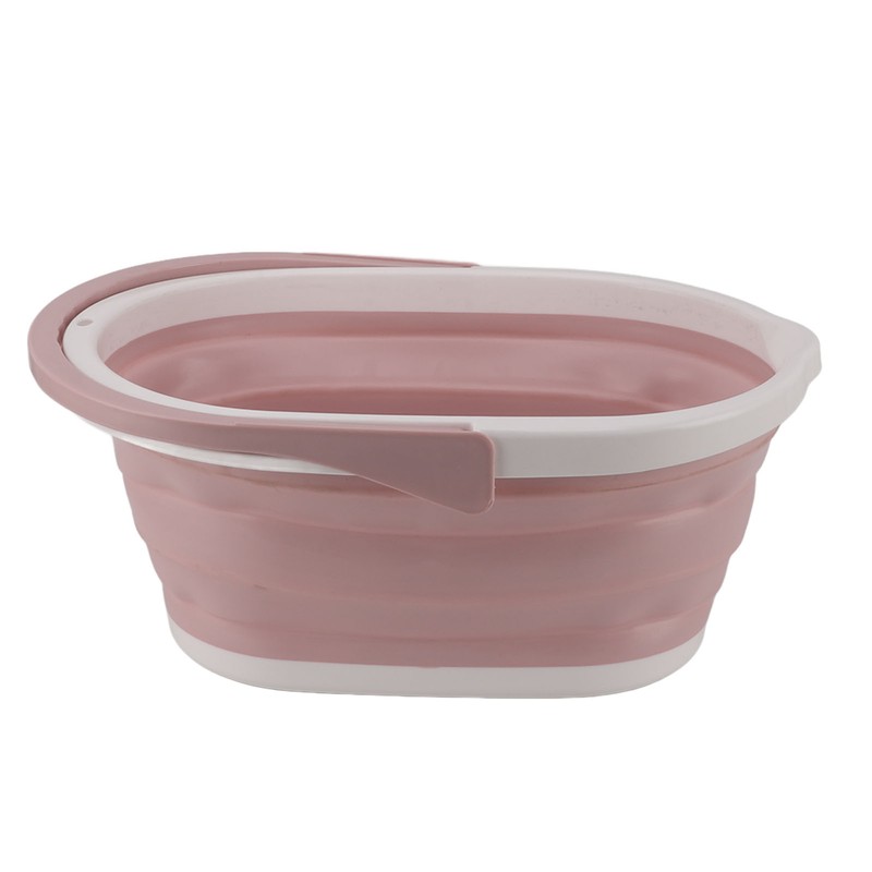 Collapsible Mop Bucket Sturdy PP Large Capacity Portable Handle Multifunction