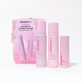 DESIGNME Cloud 9 Volume Kit | Hair Mousse, Dry Texture Spray & Volumizing Powder | Boosts Volume, Adds Fullness & Long-Lasting Body for All Hair Types | Color Safe