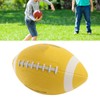 Rugby Ball Professional Size 3 Rubber Lightweight Portable High Elasticity