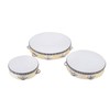 Tambourine for adults 10 inch Hand Held Drum Bell Birch