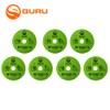 Guru QM1 Standard Hair Rigs 15" Qty 8 (Size 10
