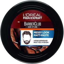 L'Oreal Paris Men Expert Men expert barberclub Messy Hair Clay Pomade, 75 Milliliters (ZAU06916)