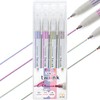 Sunstar Stationery S4540743 Water-Based Pen, Twin, 2-Color Line Pen, Set