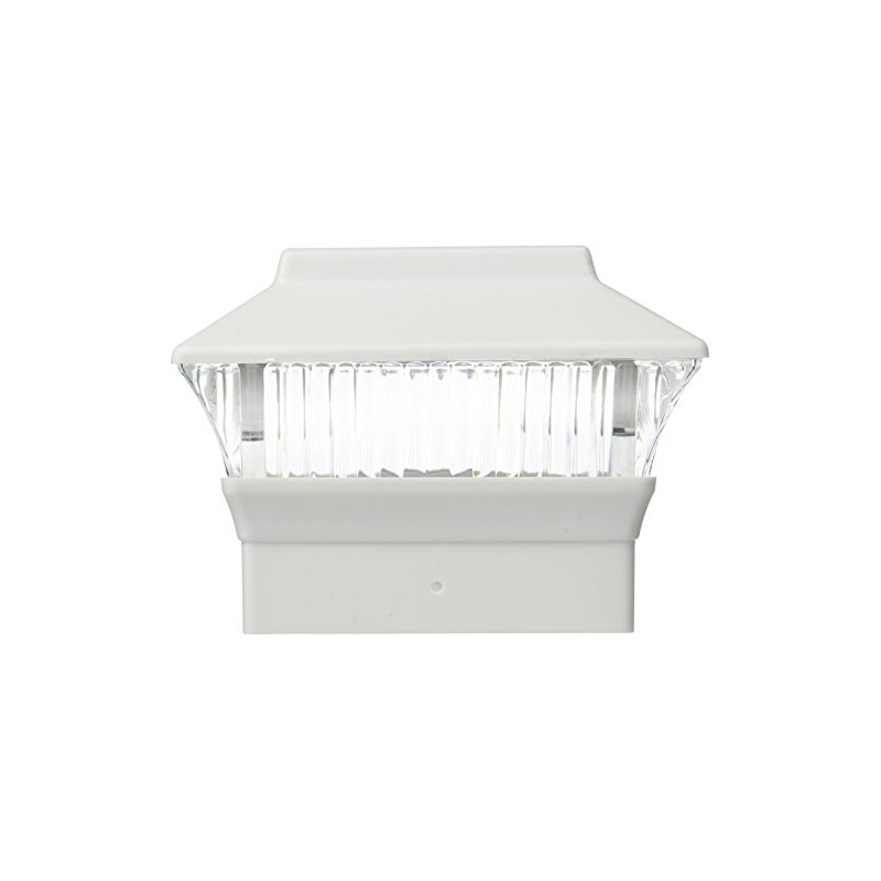 GSL SS-GSL-PL244W Solar Square PVC Post and Fence Mount (Set