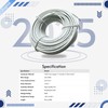 Garage Door Wire - 24/2 AWG Multi-Conductor Thermoplastic-Insulated Wire, Universal