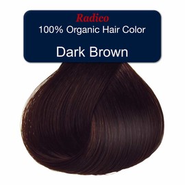 Radico Organic Hair Colour - Dark Brown, 100g