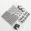 81Pcs Bolt Caps Topper Cover for Harley Softail Twin Cam