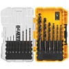 DEWALT DW1162 G Set De 14 Brocas de Óxido Negro,
