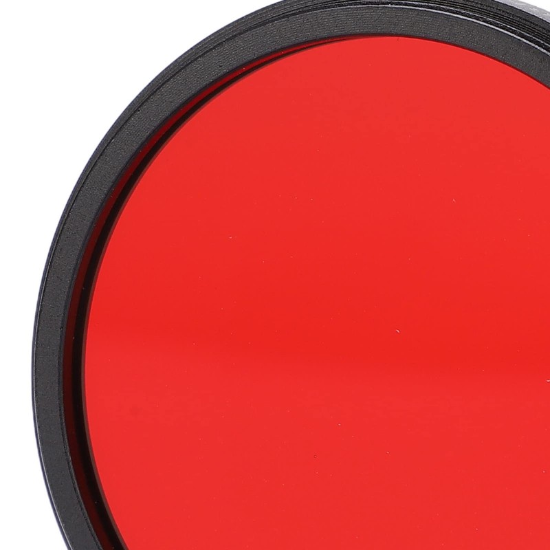Camera Full Red Lens Filter Full Red Filter Camera Waterproof