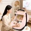 Hooyax Muslin Car Seat Cover Baby - Breathable and Privacy