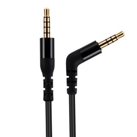 Alphatec Arctis Nova Pro Replacement Cable, Compatible with SteelSeries Arctis Nova Pro Wired Gaming Headsets, 3.5mm Gaming Headsets, Audio Cable, 1.5 Meters, Black