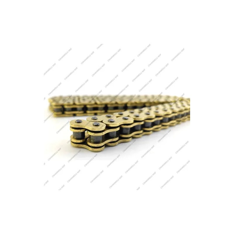 Cadena 520 120 O-ring Dorada Pulsar Ns200 Dominar400 Duke390