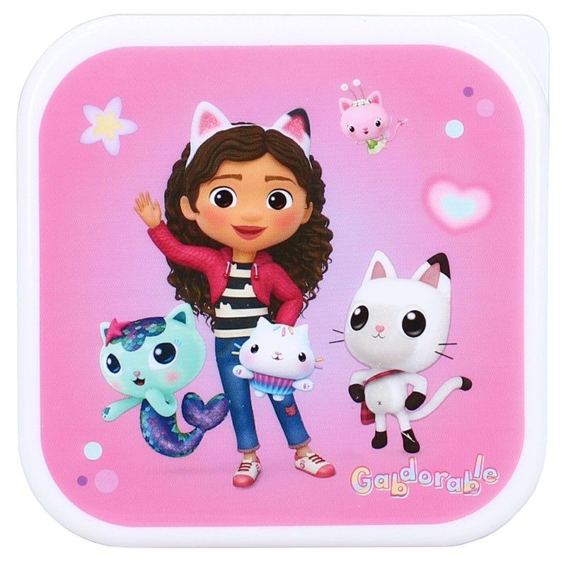 Vadobag Gabby's Dollhouse Fresh Bites Snack Box (3 Pieces) 6