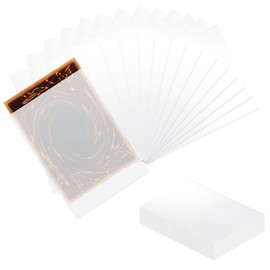 DOINEUFL Card Sleeves - 100PCS 2.5"*3.5" Ultra Clear Card Protector for Game Cards with Seal, Standard Top Loaders, Penny Sleeves, Trading Card Sleeves (Thickness:0.1mm)