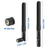 Bingfu 4G LTE Cellular Trail Camera Antenna 8dBi RP-SMA Male
