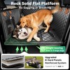 Zanch Heavy-Duty Dog Truck Seat Cover, Flat Solid Back Seat