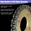 CILOYU 420 Chain 25 Tooth Sprocket + 420 Chain 32