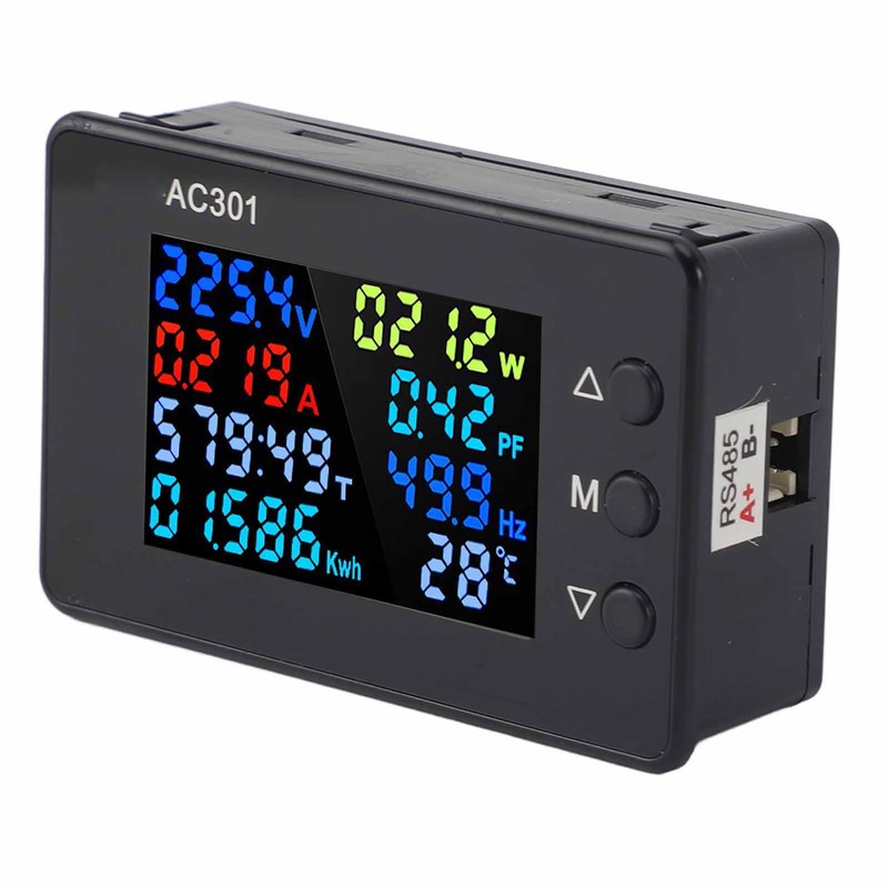 AC Voltmeter High Accuracy Digital Voltage Meter Electric Meter with