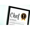 PURESIZE Chef Gift Funny DIN A4 Picture with Frame (Black),