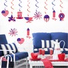 Fourth-4th of July Memorial-Day Party Decorations Streamers - 16Pcs Red