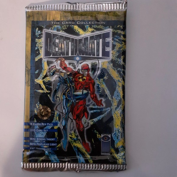 Deathmate 8 Card Pack, Sealed, Valiant Upper Deck 1 Pack