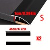 17.72-Inch Modular Aluminum Ramp for Doorway Transitions – 2-Piece Anti-Slip