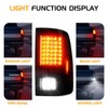 Bomusou LED Tail Lights + 3rd Brake Light for Ram