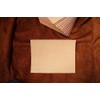 Cut or skin: strong blank leather, hallmarked leather, approx. 3-3.3