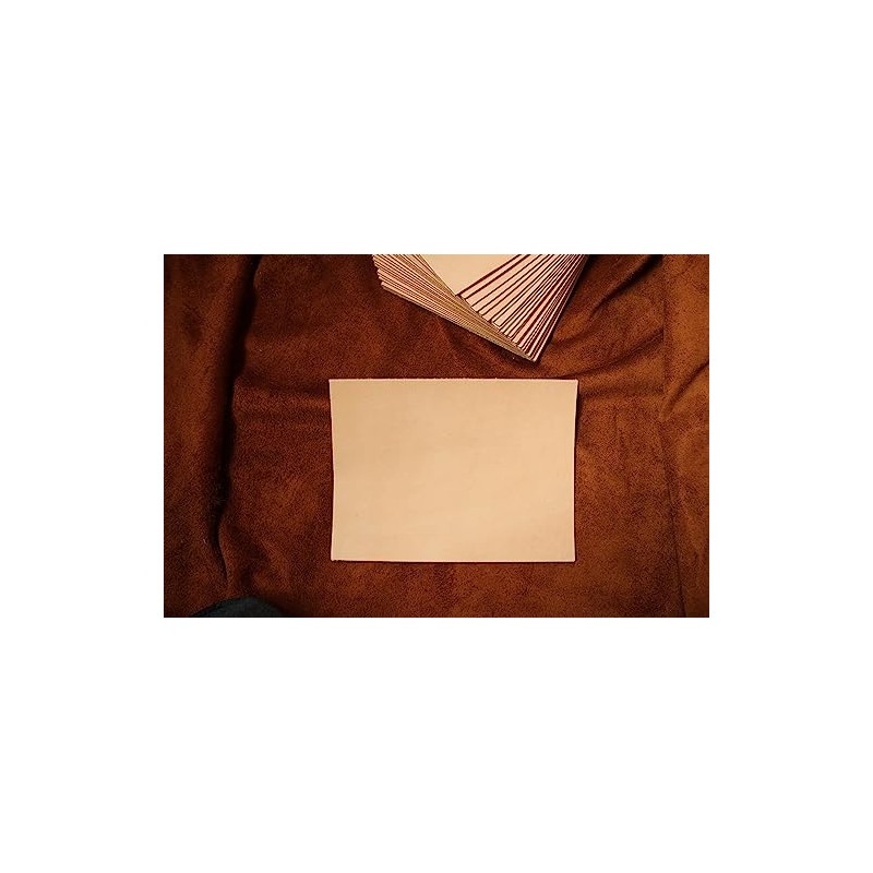 Cut or skin: strong blank leather, hallmarked leather, approx. 3-3.3