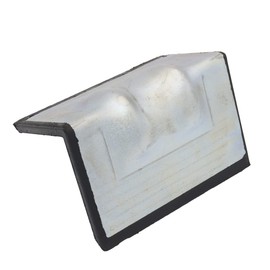 pa-man EBAC15 L Corner with Rubber Inserts, Corner Pads, Protector, Cargo Protection, Fixed