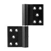 eoere 8 Pack Black Lift Off Hinge, Flag Detachable Door