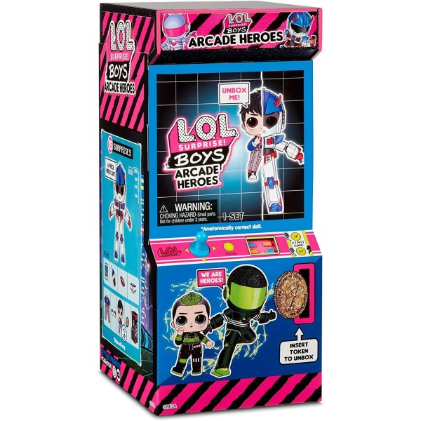 L.O.L. Surprise! LOL Surprise Boys Arcade Heroes Action Figure Doll
