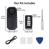 Japard Loudest 113dB Bike Alarm with Remote, Wireless Anti-Theft Vibration