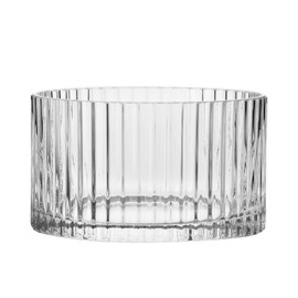 Krosno Salad Bowl Ribbed Sparkle | 16 cm | Collection | Ideal for Home, Restaurants and Parties | Dishwasher Safe