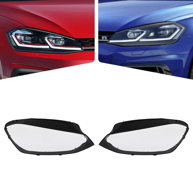 Fronimo Headlamp Cover Compatible with VW Golf 7 2014-2017 Headlight