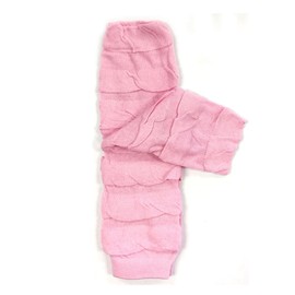 Wrapables Colorful Baby Leg Warmers Set of 4, Ruched Pinks and Purples