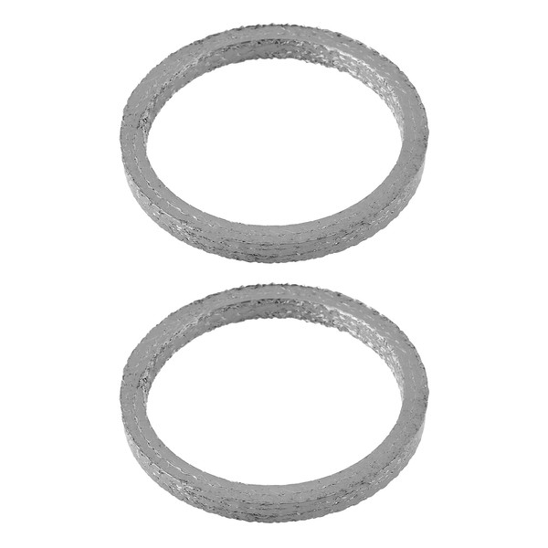 SG Store 1 Pair Motorcycle Exhaust Connector Gaskets Thick Tapered
