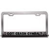 Custom Brother - GOT Crash CYMBAL with Music Note Metal